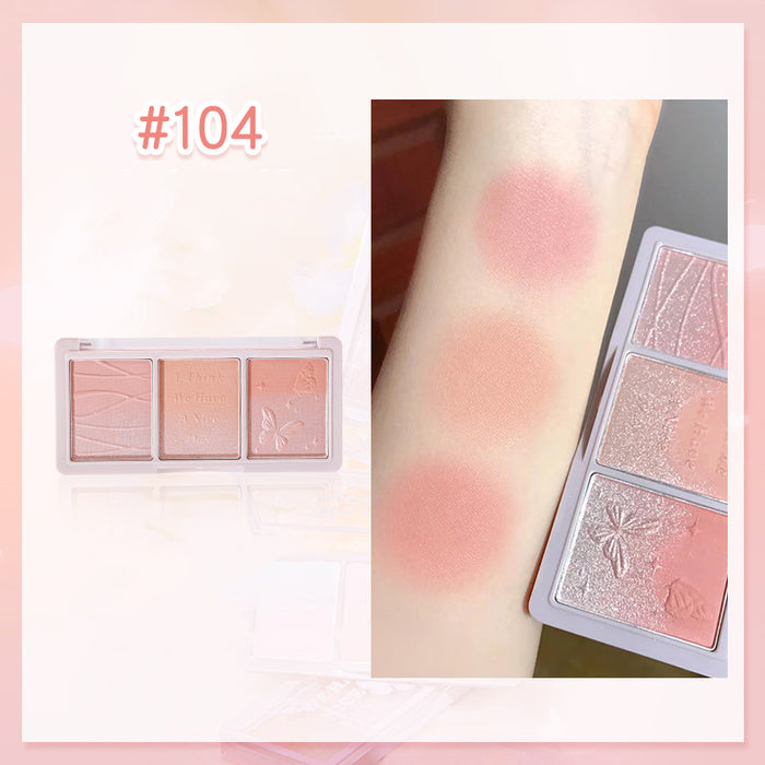 HOLD LIVE Enchanted Garden Tri-Color Blush & Eyeshadow 105