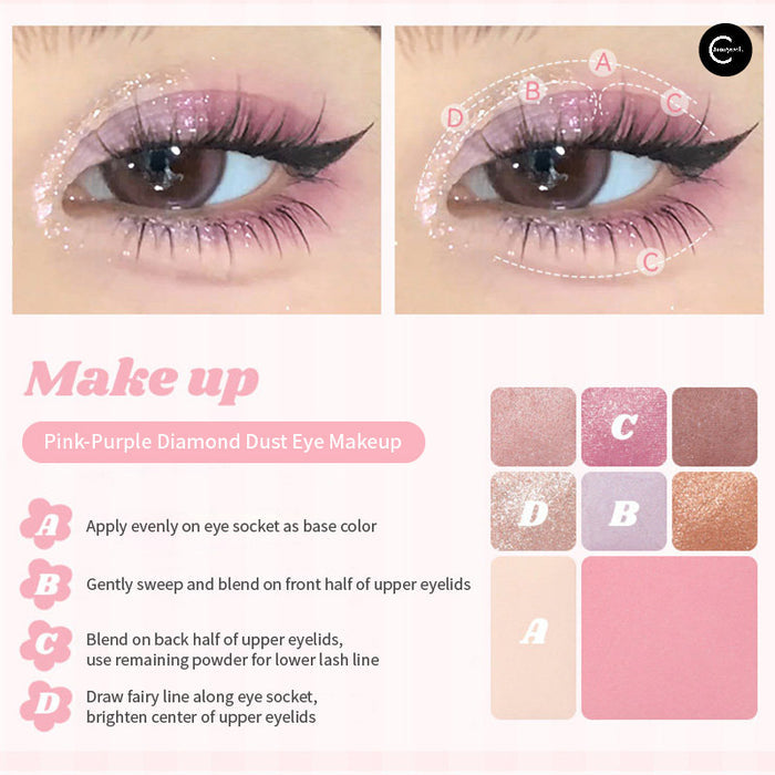 HOLD LIVE Happy Little Meow Mixed Powder Palette detail