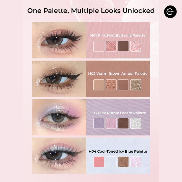 HOLD LIVE Misty Butterfly Shadow All-in-One Palette H03