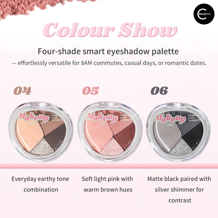HOLD LIVE Subtle Trick Light Mist Eyeshadow Palette H04