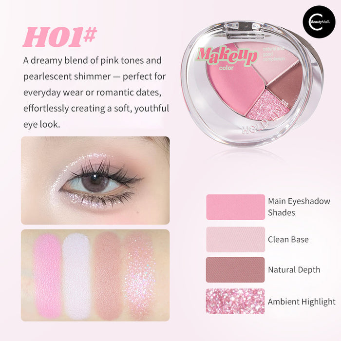 HOLD LIVE Subtle Trick Light Mist Eyeshadow Palette H06