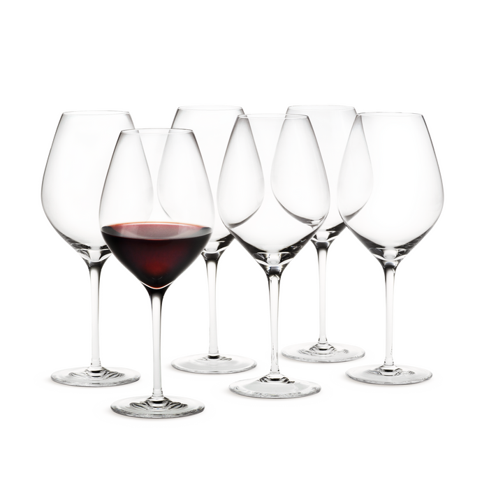 Holmegaard Cabernet Large Red Wine Glass, 6 Pcs.
