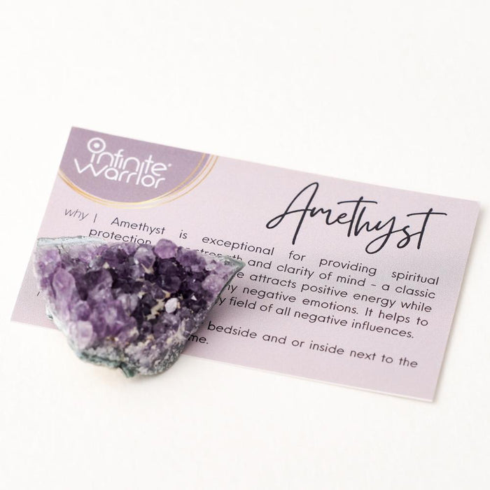raw amethyst crystal