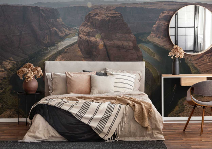 Horse Shoe Bend Wall Mural-Wall Mural-Eazywallz
