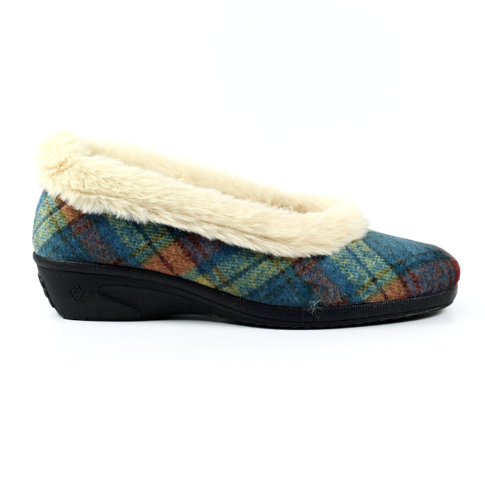 Hoxton Blue Slipper