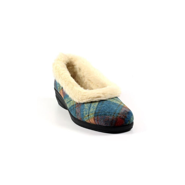 Hoxton Blue Slipper