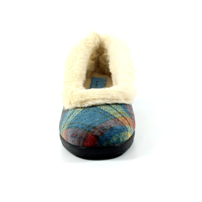 Hoxton Blue Slipper