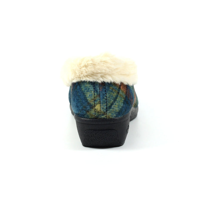 Hoxton Blue Slipper