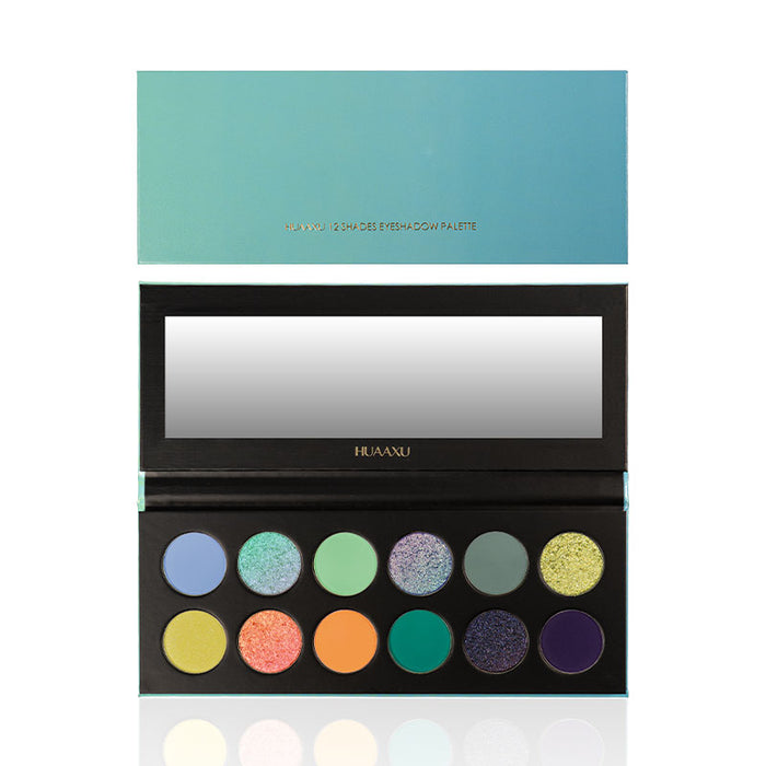 HUAXU 12-Color Magnetic Chameleon Eyeshadow Palette - #Dionysus style #03 Dionysus