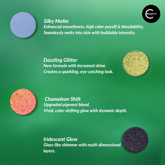 HUAXU 12-Color Magnetic Chameleon Eyeshadow Palette - #Dionysus style #03 Dionysus