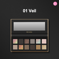 HUAXU Velveteen Series 12-Color Eyeshadow Palette (Pre-order) style #01 + #02