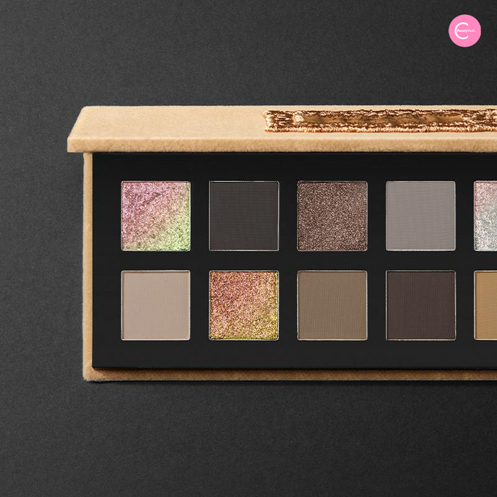 HUAXU Velveteen Series 12-Color Eyeshadow Palette (Pre-order) style #01