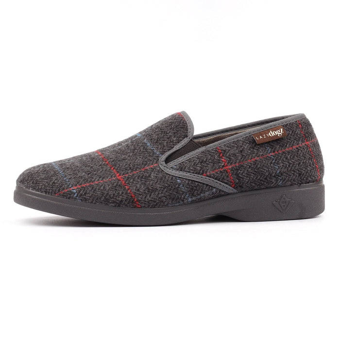 Hughes Grey Slipper