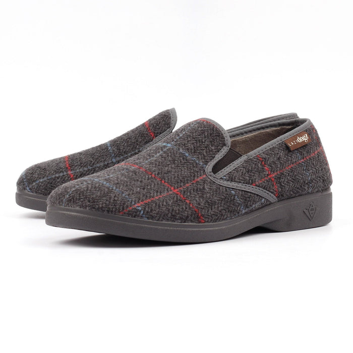 Hughes Grey Slipper