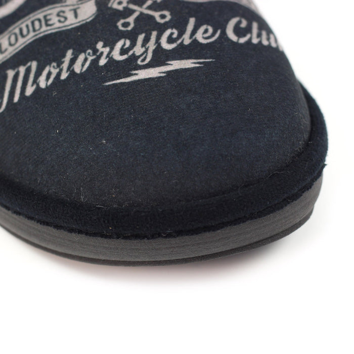 Huxley Grey Mule Slipper