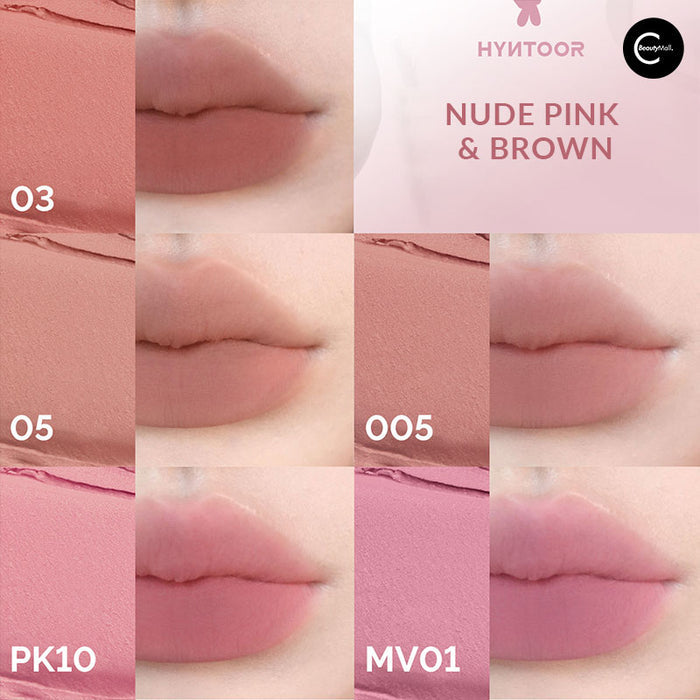 HYNTOOR Little Black Tube Velvet Lip Mousse 01