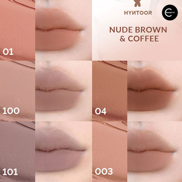 HYNTOOR Little Black Tube Velvet Lip Mousse PK10