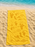 Icons Beach Towel