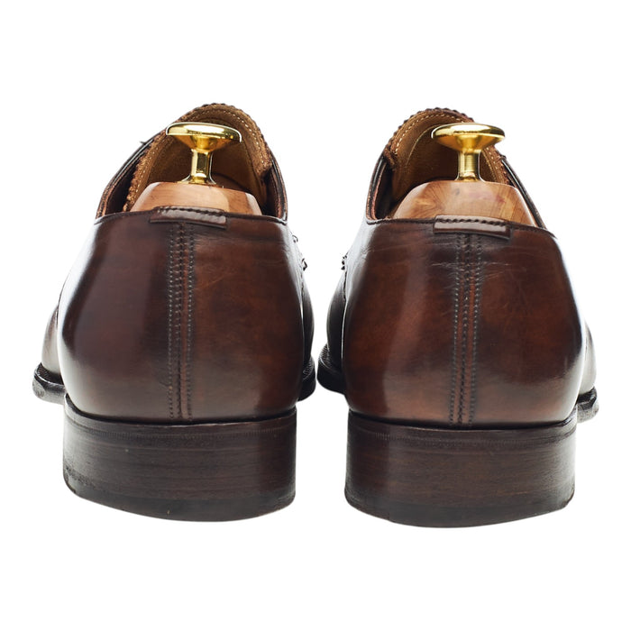 Imperial 'Osborne' Dark Brown Leather Derby Brogues UK 7.5 F