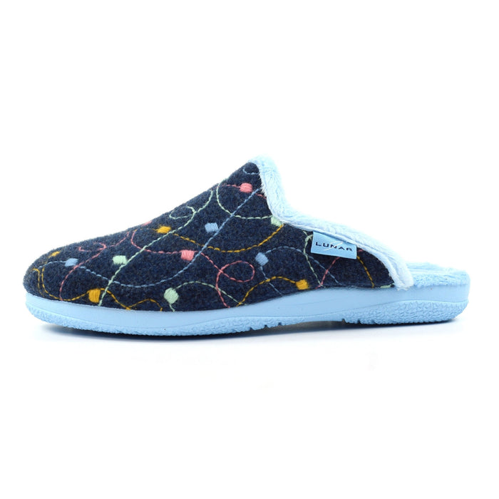 Impulse Navy Slipper