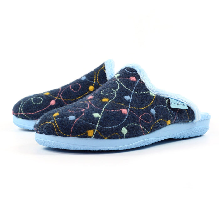 Impulse Navy Slipper