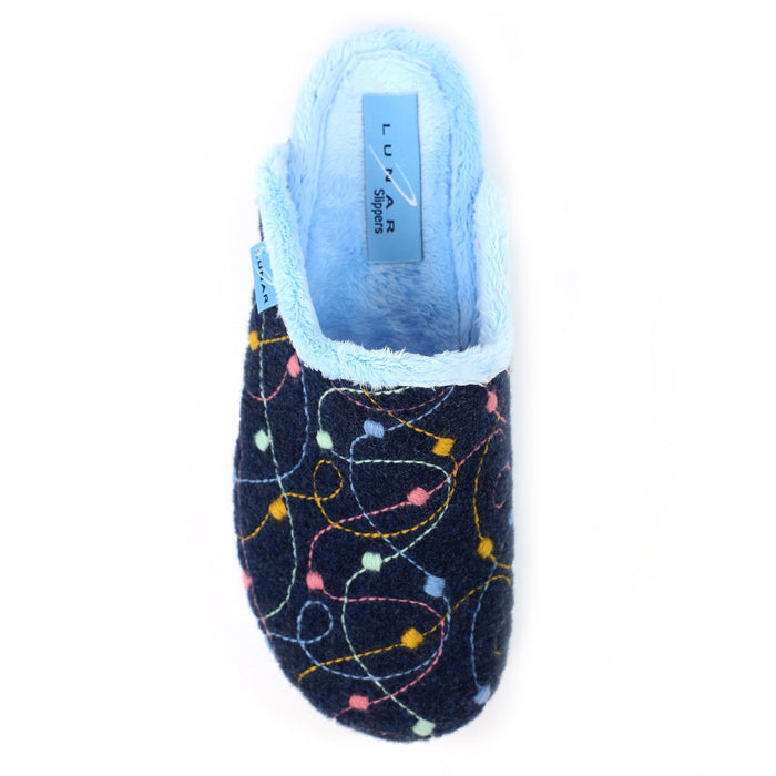 Impulse Navy Slipper