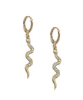 In My Skin Snake Huggie Earrings