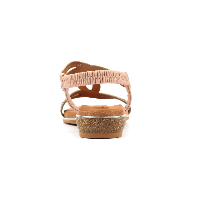 Indigo Pink Wide Fit Sandal