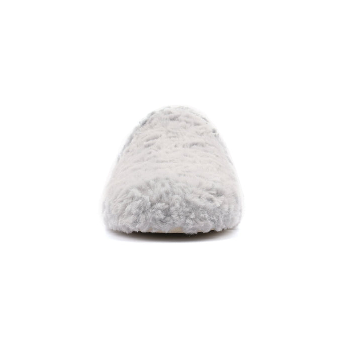 Inga Lightt Grey Mule Slipper