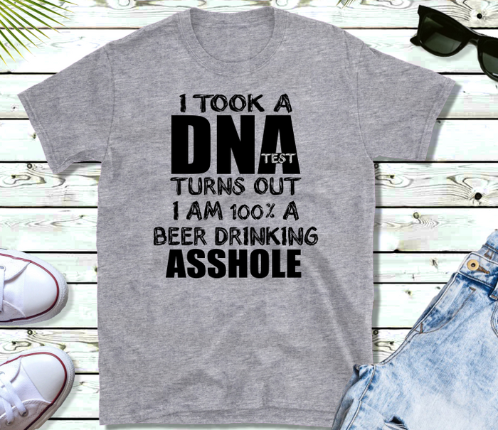 (Instant Print) PNG Download - Beer drinking asshole