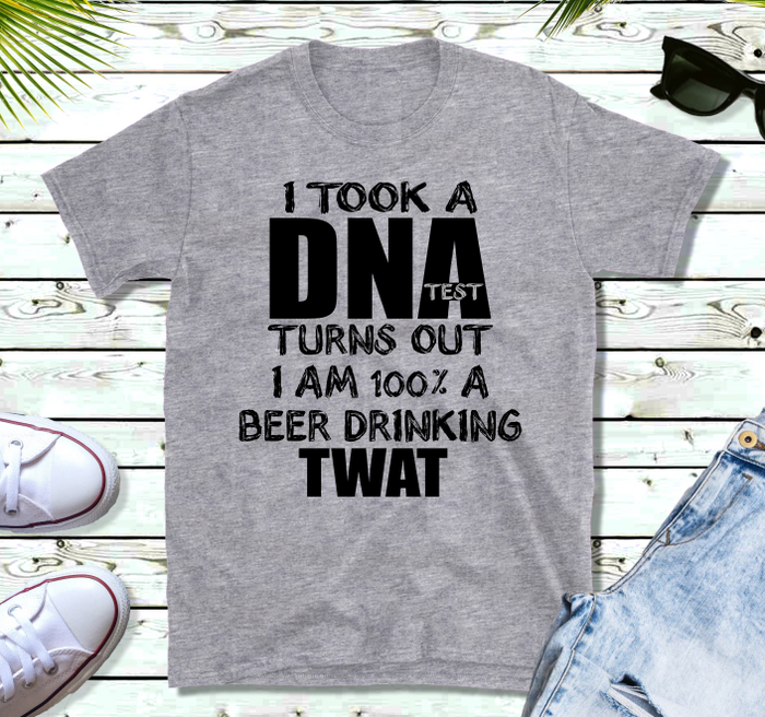 (Instant Print) PNG Download - Beer drinking TWAT