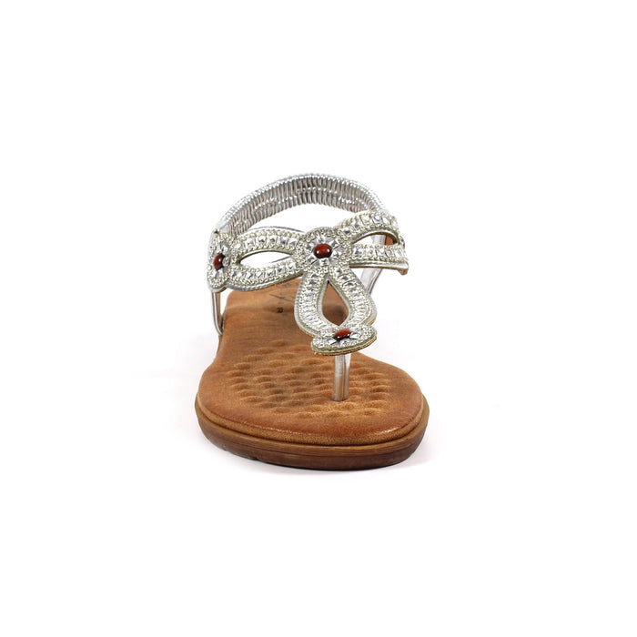 Iona Silver Sandal