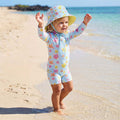 Island Wink Long Sleeve Baby Swimsuit
