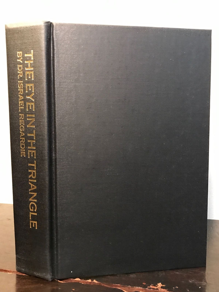 ISRAEL REGARDIE ~ ALEISTER CROWLEY EYE IN THE TRIANGLE Stated 1st/1st 1970 HC/DJ