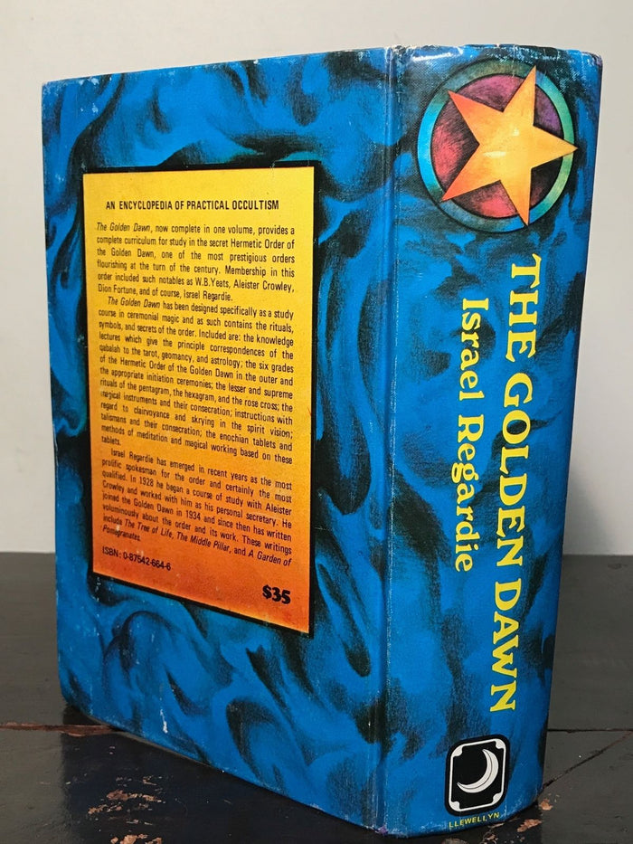ISRAEL REGARDIE — THE GOLDEN DAWN, 1st Edition / 4th Printing, 1982 HC