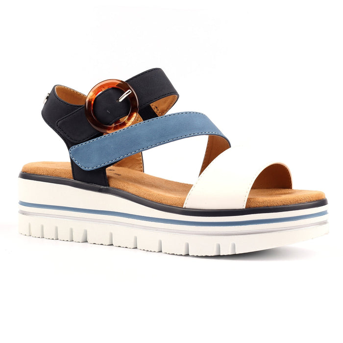 Issy Navy Sandal