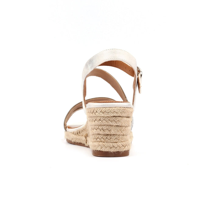 Izzy Silver Wedge Sandal