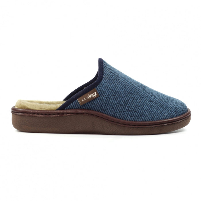 Jacob Navy Slipper
