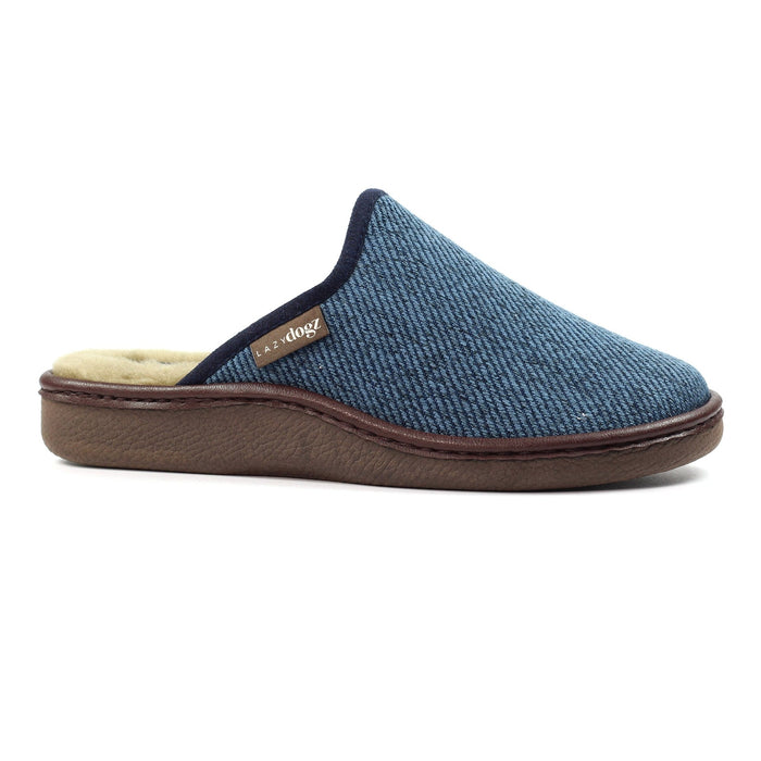 Jacob Navy Slipper