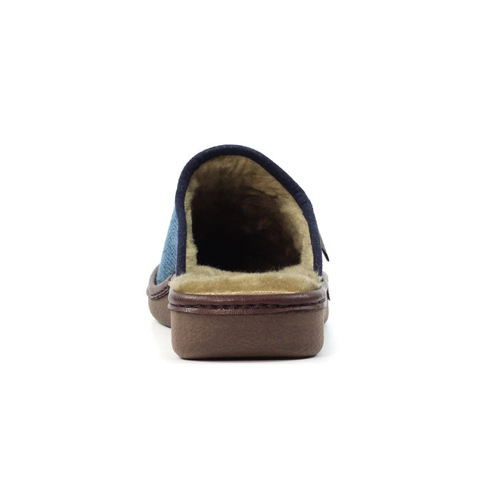 Jacob Navy Slipper