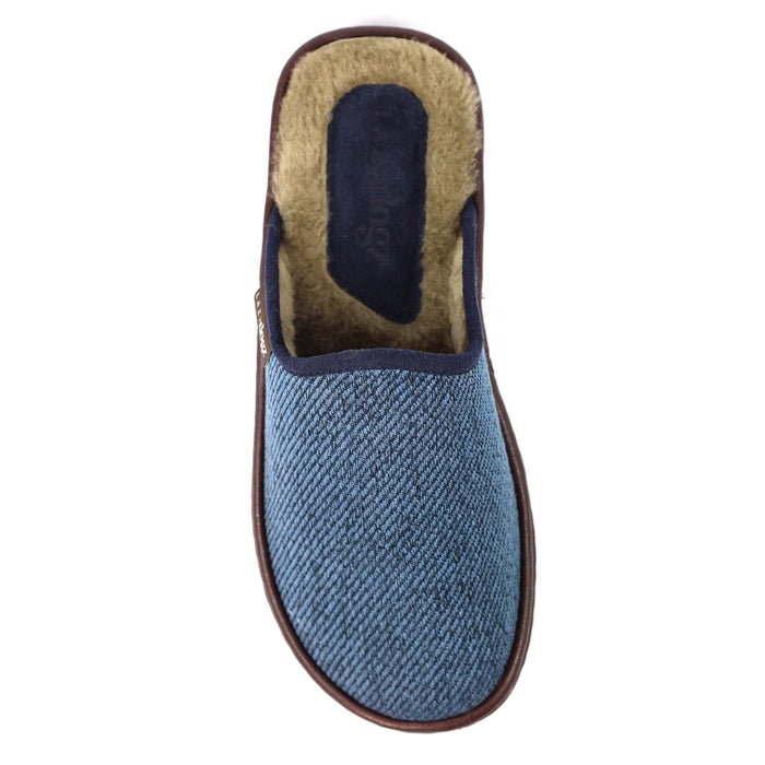 Jacob Navy Slipper