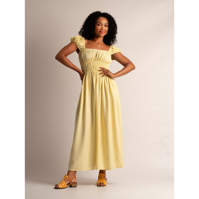 Jaden Mustard Leather Sandal