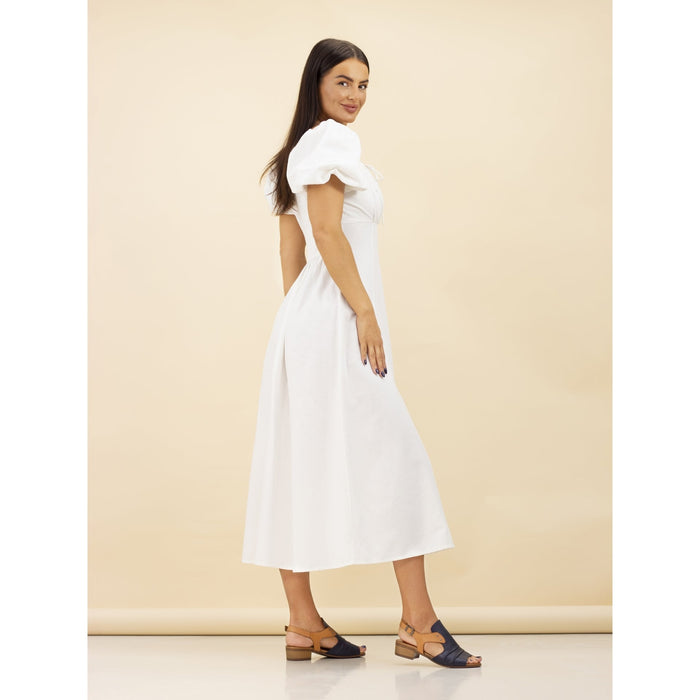 Jaden Navy Leather Sandal