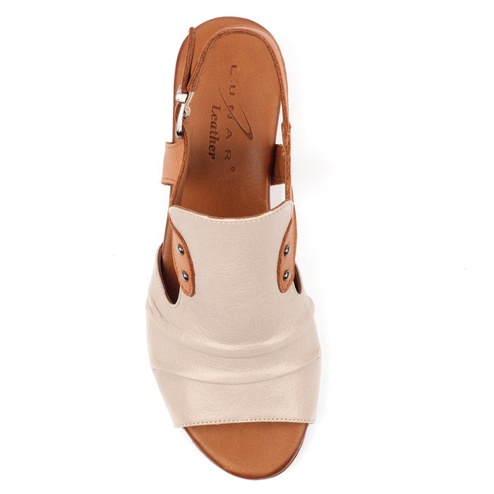 Jaden Stone Leather Sandal
