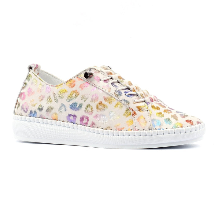 Jana Multi Colour Leather Shoe
