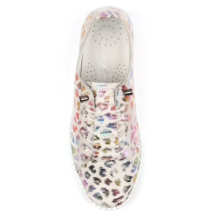 Jana Multi Colour Leather Shoe