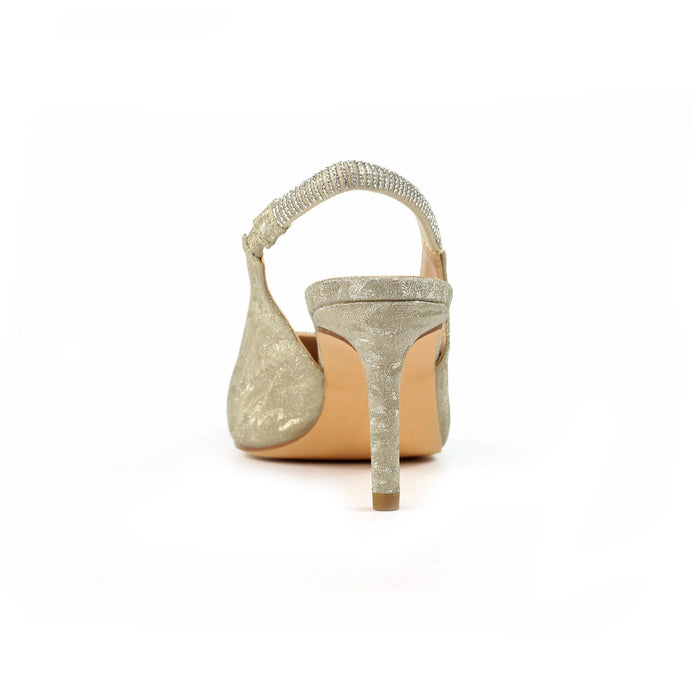 Janine Gold Slingback Heel
