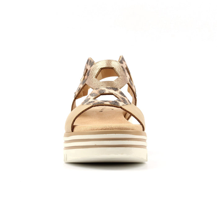 Jaslene Beige Sandal