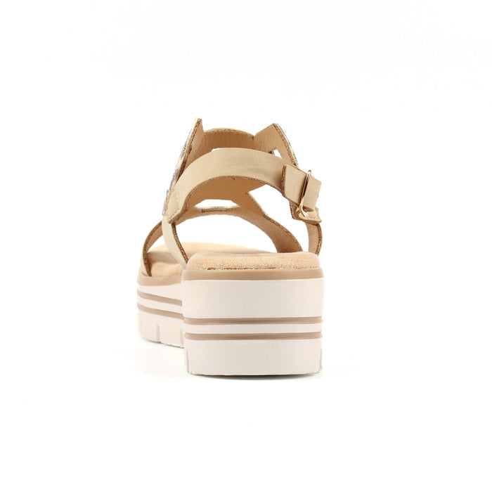 Jaslene Beige Sandal