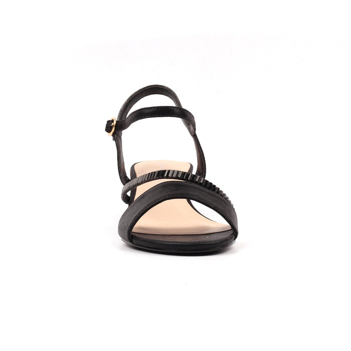 Jen Black Block Heel Sandal